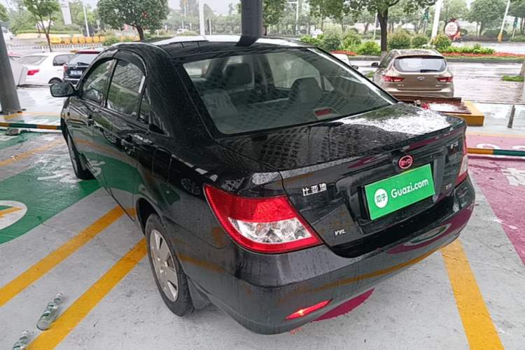 Used BYD F3 2013 Energy-Efficient Model 1.5L Manual Comfort Version Rear Left 45 Deg