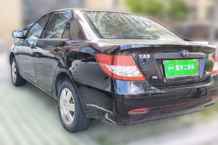 Used BYD F3 2013 1.5L Manual Comfort Model CNG Rear Left 45 Deg