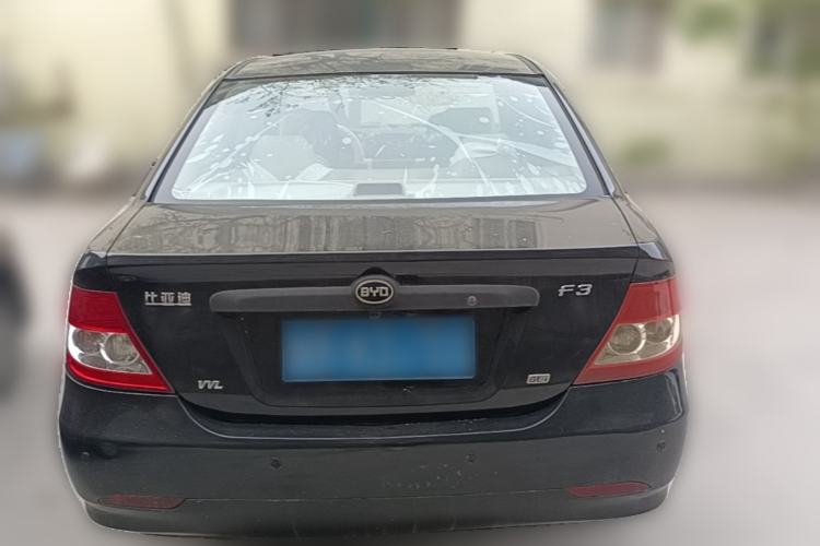 Used BYD F3 2013 Energy-Efficient Model 1.5L Manual Comfort Version Rear