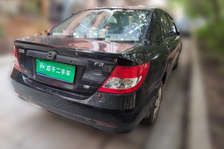 Used BYD F3 2013 Energy-Efficient Model 1.5L Manual Comfort Version Rear Right 45 Deg