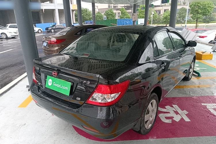 Used BYD F3 2013 Energy-Efficient Model 1.5L Manual Comfort Version Rear Right 45 Deg