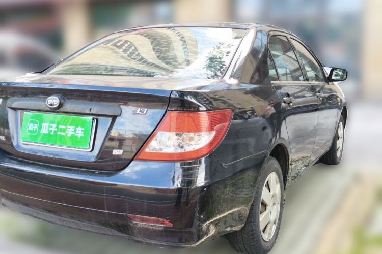 Used BYD F3 2013 1.5L Manual Comfort Model CNG Rear Right 45 Deg