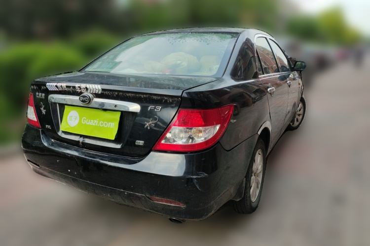Used BYD F3 2013 Energy-Efficient Model 1.5L Manual Comfort Version Rear Right 45 Deg