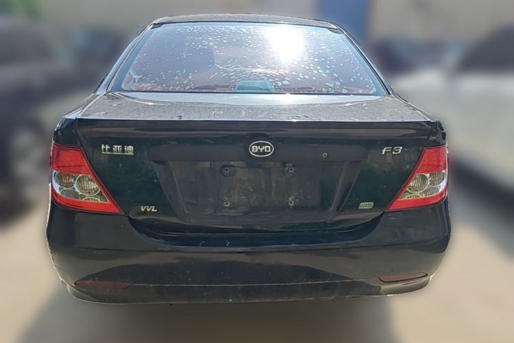 Used BYD F3 2013 Energy-Efficient Model 1.5L Manual Comfort Version Rear