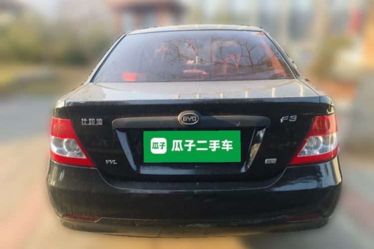 Used BYD F3 2013 Energy-Efficient Model 1.5L Manual Comfort Version Rear