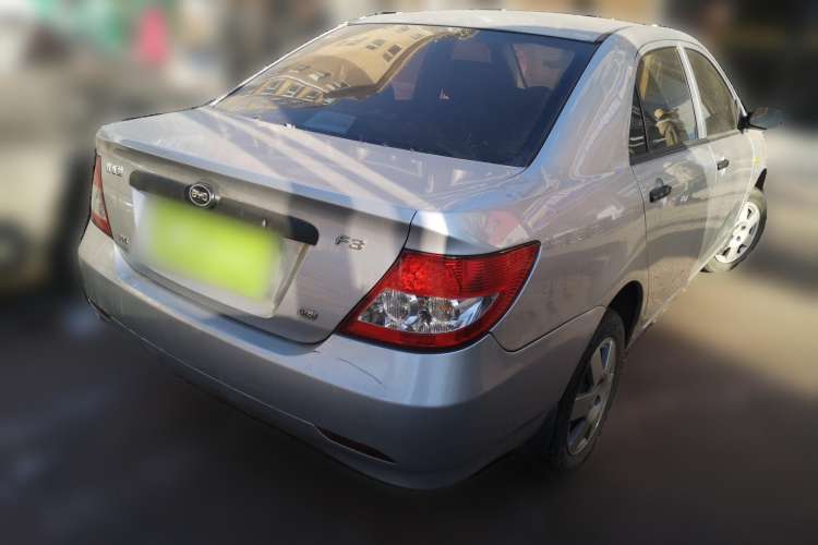 Used BYD F3 2013 Energy-Efficient Model 1.5L Manual Comfort Version Rear Right 45 Deg