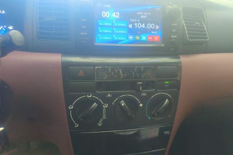 Used BYD F3 2013 Energy-Efficient Model 1.5L Manual Comfort Version Audio And AC Panel