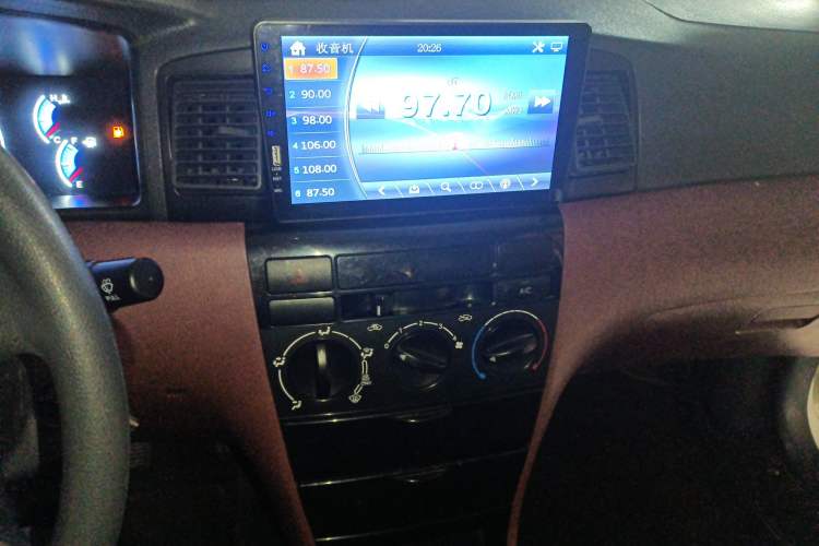 Used BYD F3 2013 Energy-Efficient Model 1.5L Manual Comfort Version Audio And AC Panel