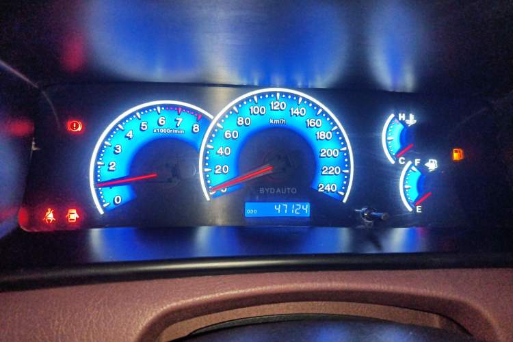 Used BYD F3 2013 Energy-Efficient Model 1.5L Manual Comfort Version Instrument Cluster