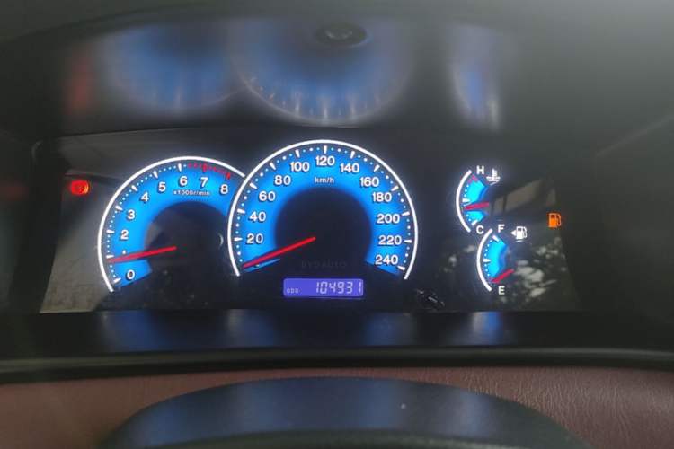 Used BYD F3 2013 Energy-Efficient Model 1.5L Manual Comfort Version Instrument Cluster