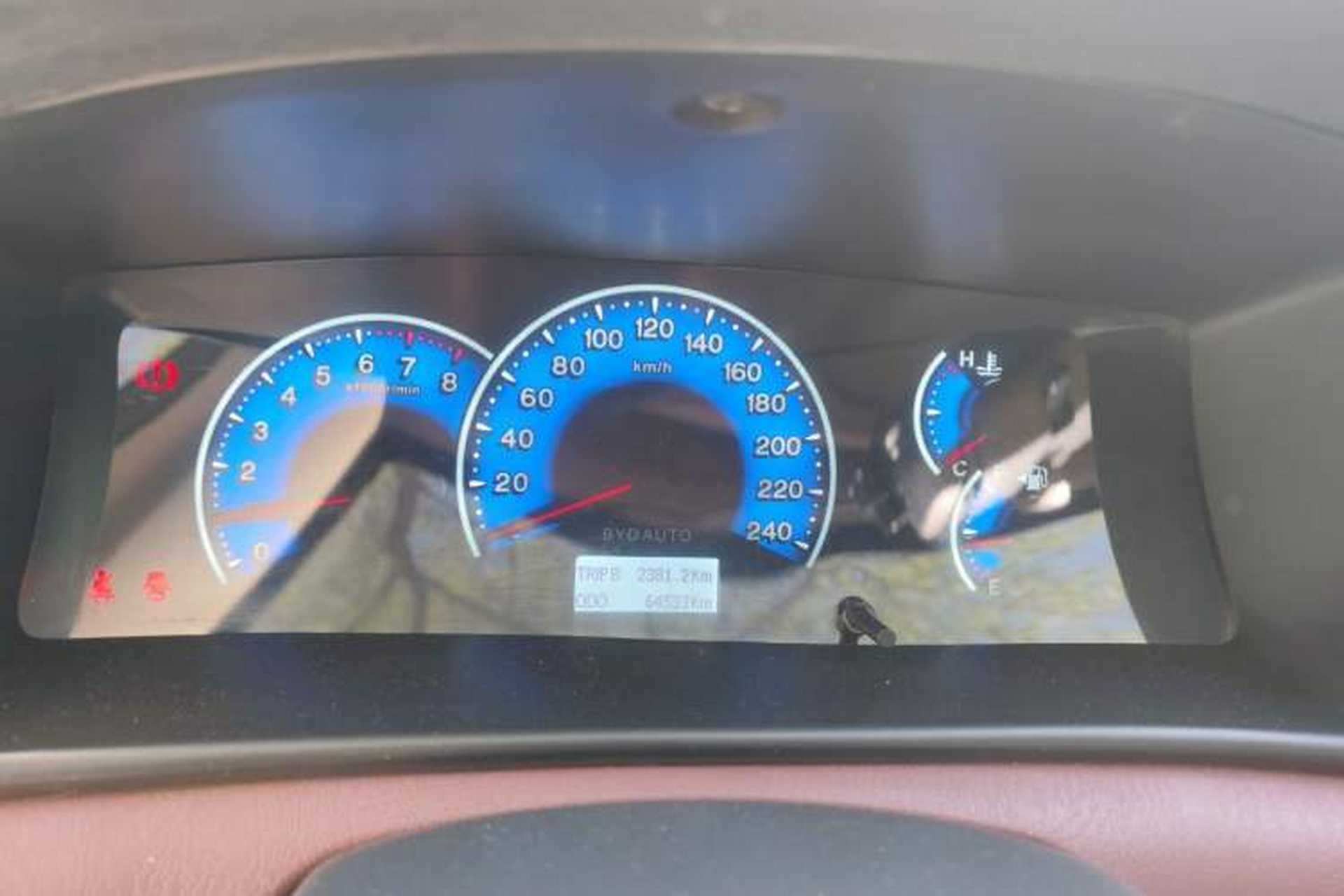 Used BYD F3 2013 Energy-Efficient Model 1.5L Manual Comfort Version Instrument Cluster
