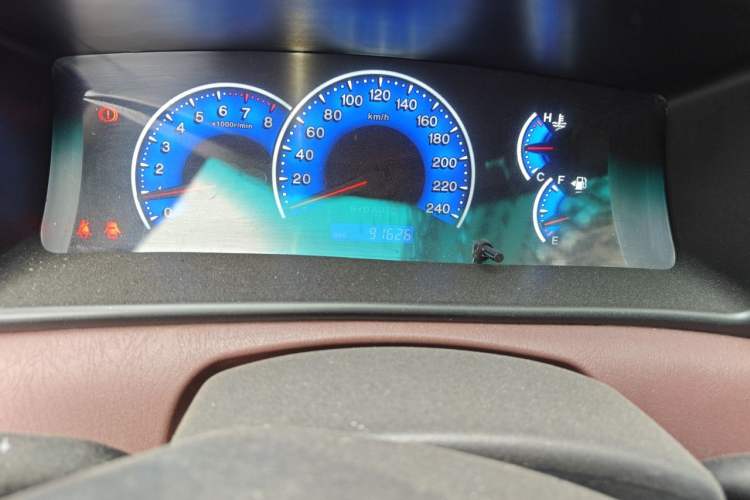 Used BYD F3 2013 Energy-Efficient Model 1.5L Manual Comfort Version Odometer Close Up