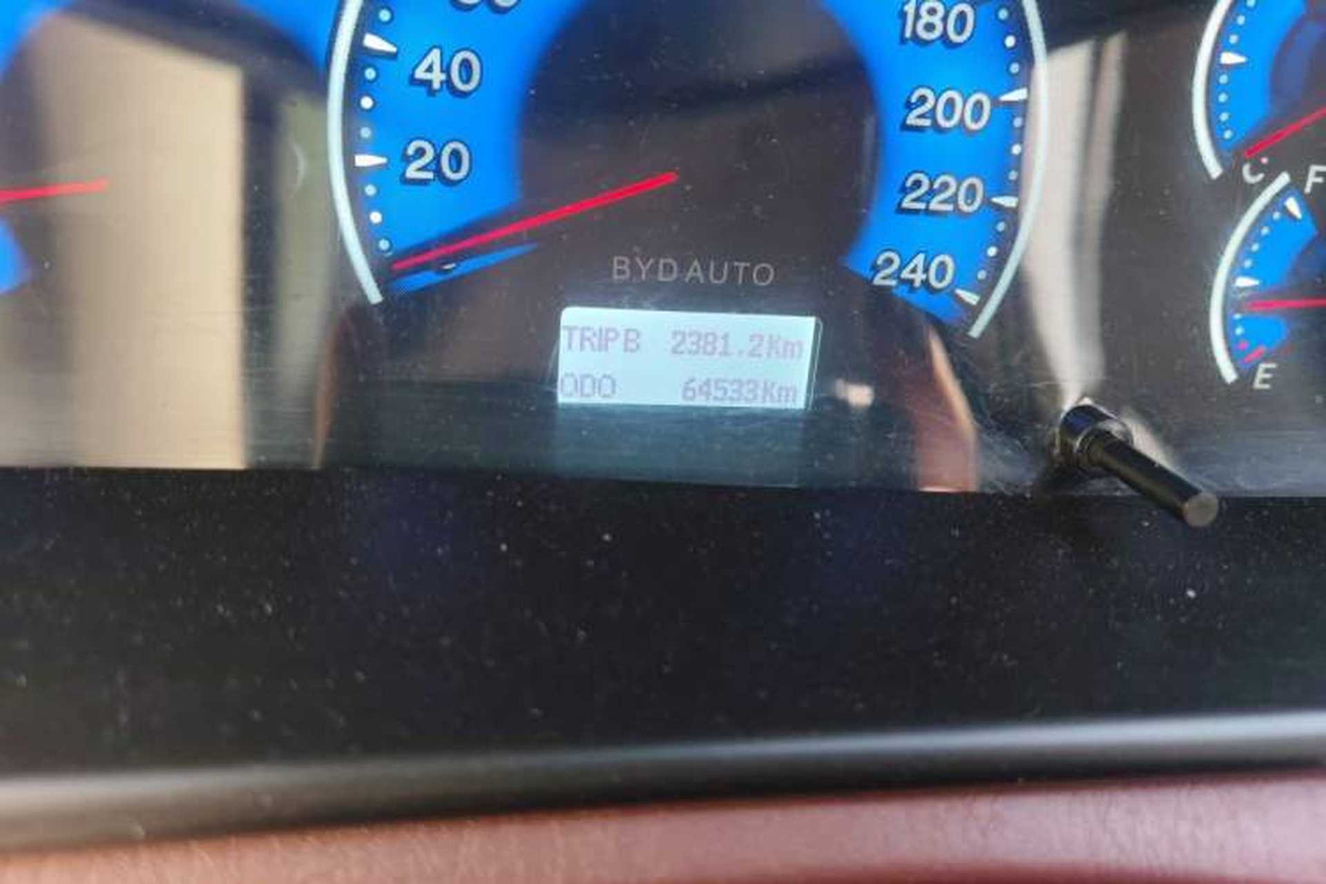 Used BYD F3 2013 Energy-Efficient Model 1.5L Manual Comfort Version Odometer Close Up