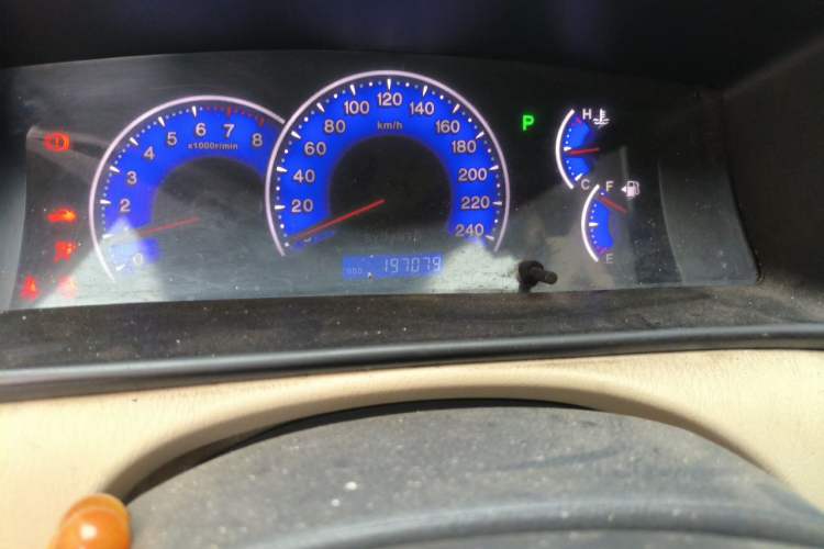 Used BYD F3 2013 1.5L Automatic Standard Edition Odometer Close Up