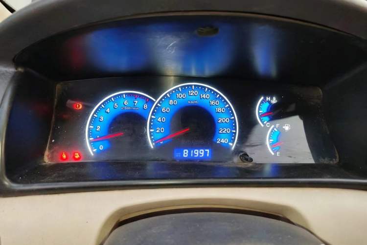 Used BYD F3 2013 Energy-Efficient Model 1.5L Manual Comfort Version Odometer Close Up