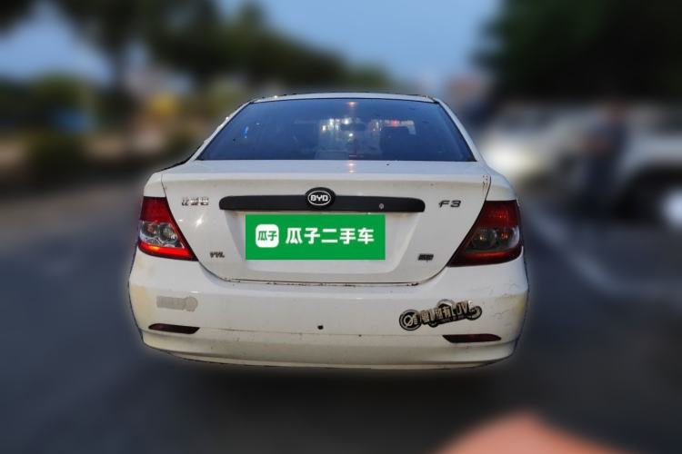Used BYD F3 2013 Energy-Efficient Model 1.5L Manual Comfort Version Rear