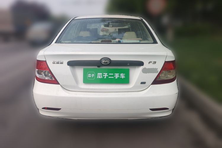 Used BYD F3 2013 1.5L Manual Comfort Model CNG Rear
