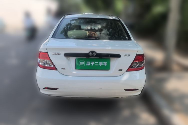 Used BYD F3 2013 Energy-Efficient Model 1.5L Manual Comfort Version Rear