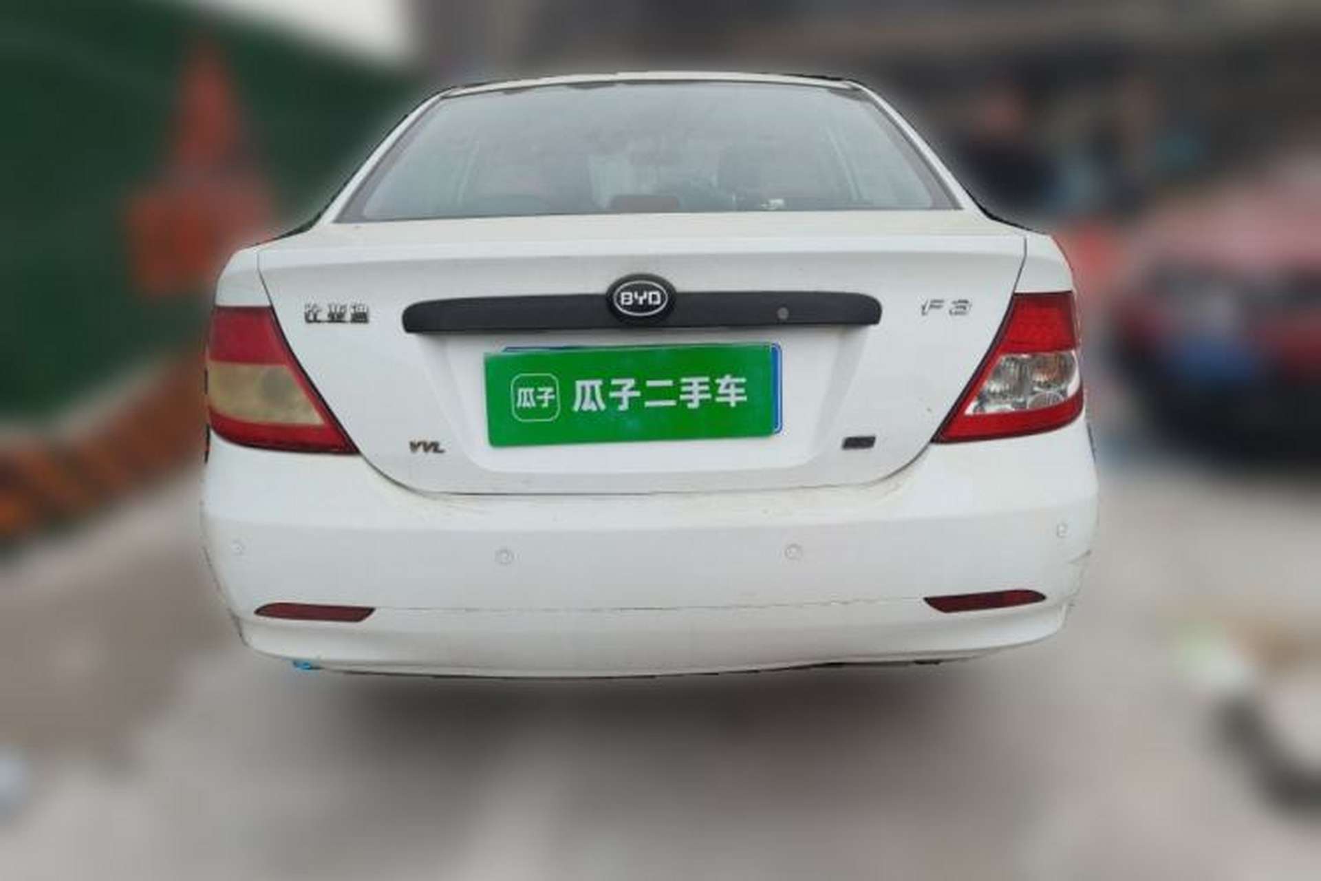 Used BYD F3 2013 Energy-Efficient Model 1.5L Manual Comfort Version Rear