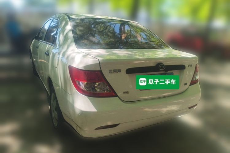 Used BYD F3 2013 Energy-Efficient Model 1.5L Manual Comfort Version Rear Left 45 Deg