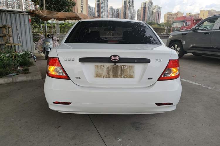 Used BYD F3 2013 Energy-Efficient Model 1.5L Manual Comfort Version Rear