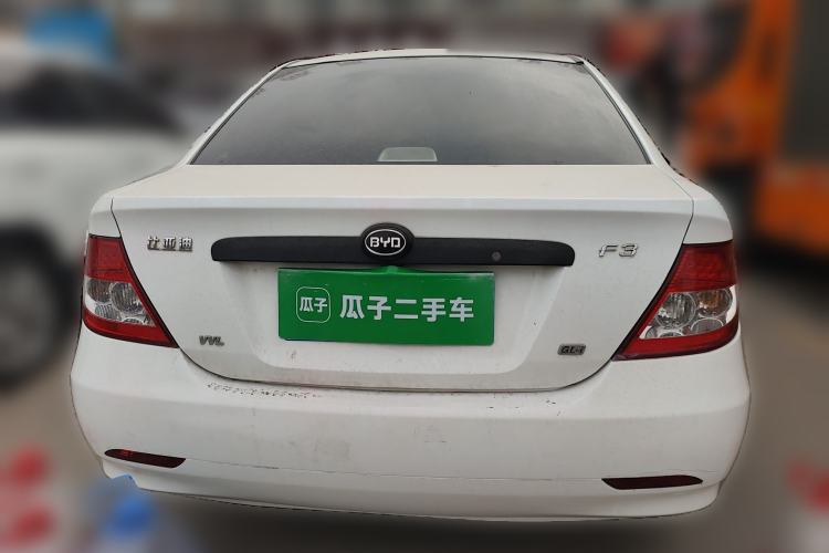 Used BYD F3 2013 Energy-Efficient Model 1.5L Manual Comfort Version Rear