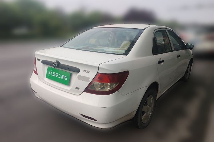 Used BYD F3 2013 1.5L Manual Comfort Model CNG Rear Right 45 Deg