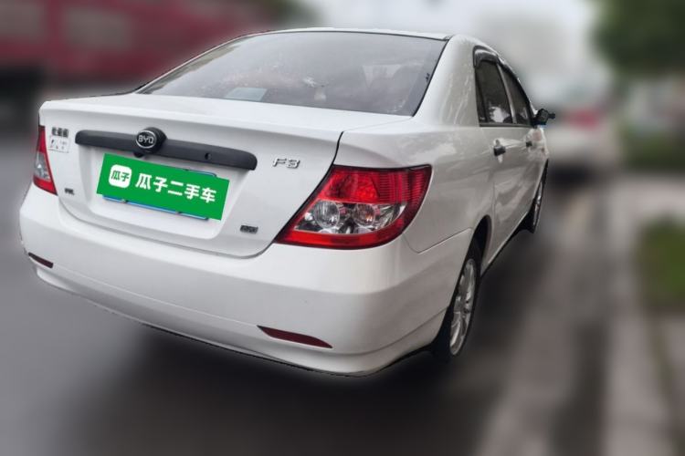 Used BYD F3 2013 Energy-Efficient Model 1.5L Manual Comfort Version Rear Right 45 Deg