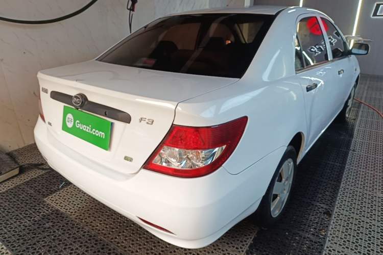 Used BYD F3 2013 Energy-Efficient Model 1.5L Manual Comfort Version Rear Right 45 Deg
