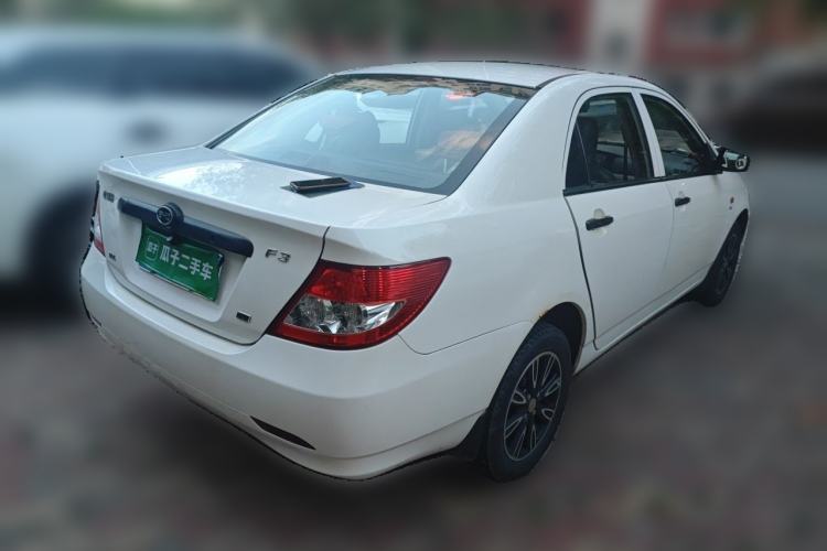 Used BYD F3 2013 Energy-Efficient Model 1.5L Manual Comfort Version Rear Right 45 Deg