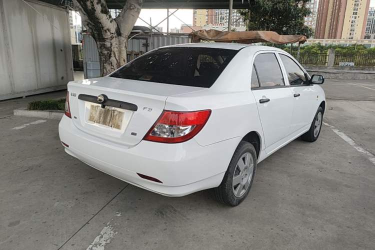 Used BYD F3 2013 Energy-Efficient Model 1.5L Manual Comfort Version Rear Right 45 Deg
