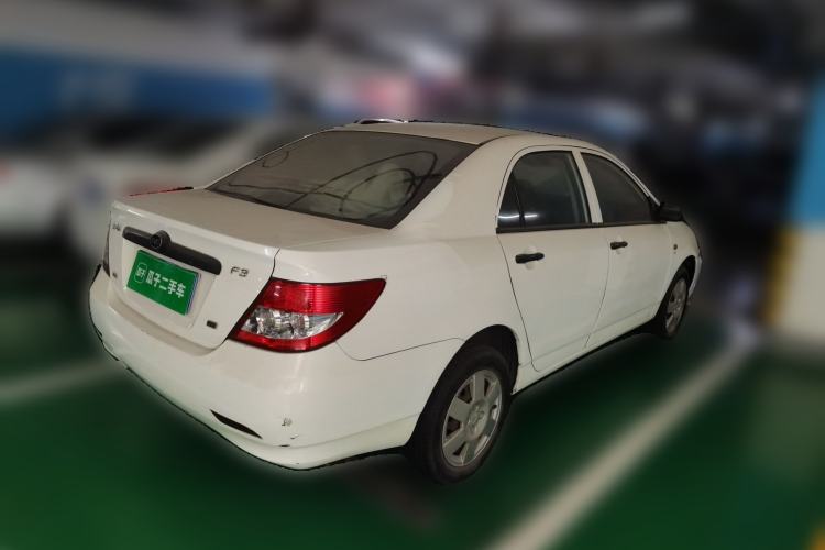Used BYD F3 2013 Energy-Efficient Model 1.5L Manual Comfort Version Rear Right 45 Deg