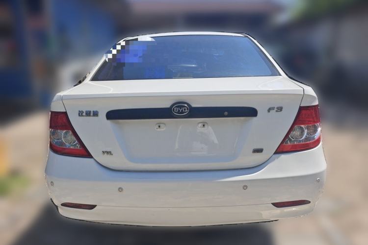 Used BYD F3 2013 Energy-Efficient Model 1.5L Manual Comfort Version Rear