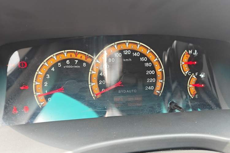 Used BYD F3 2014 1.5L Manual Luxury Model Instrument Cluster