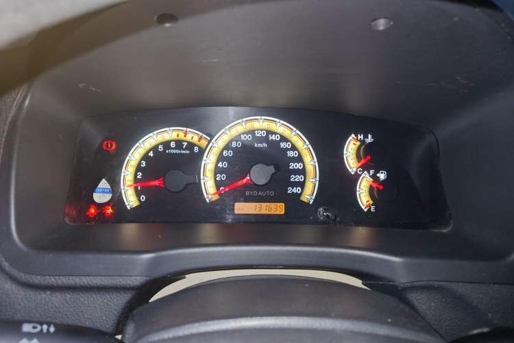 Used BYD F3 2014 1.5L Manual Luxury Model Instrument Cluster
