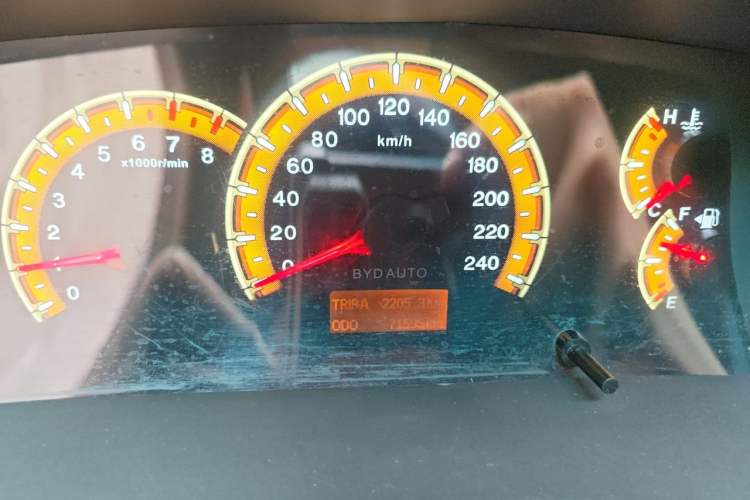 Used BYD F3 2014 1.5L Manual Comfort Model Instrument Cluster