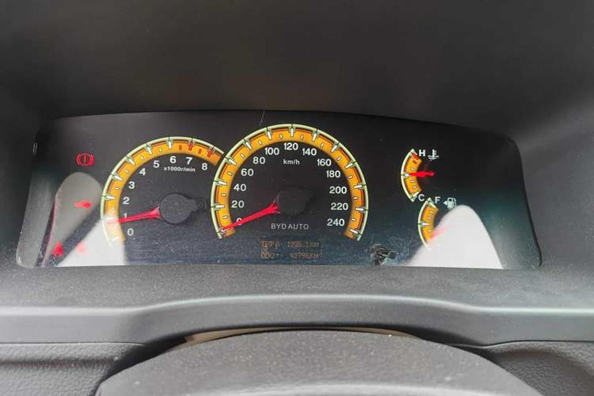 Used BYD F3 2014 1.5L Manual Luxury Model Instrument Cluster