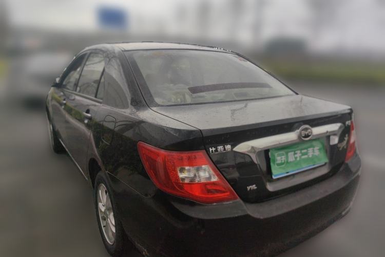 Used BYD F3 2014 1.5L Manual Comfort Model Rear Left 45 Deg