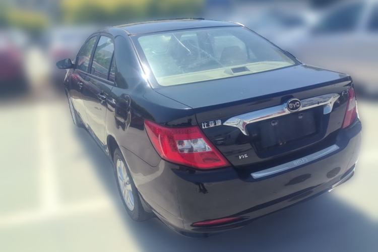 Used BYD F3 2014 1.5L Manual Luxury Model Rear Left 45 Deg