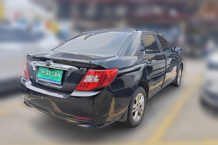 Used BYD F3 2014 1.5L Manual Luxury Model Rear Right 45 Deg