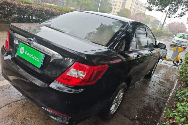 Used BYD F3 2014 1.5L Manual Luxury Model Rear Right 45 Deg