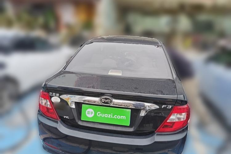 Used BYD F3 2014 1.5L Manual Luxury Model Rear