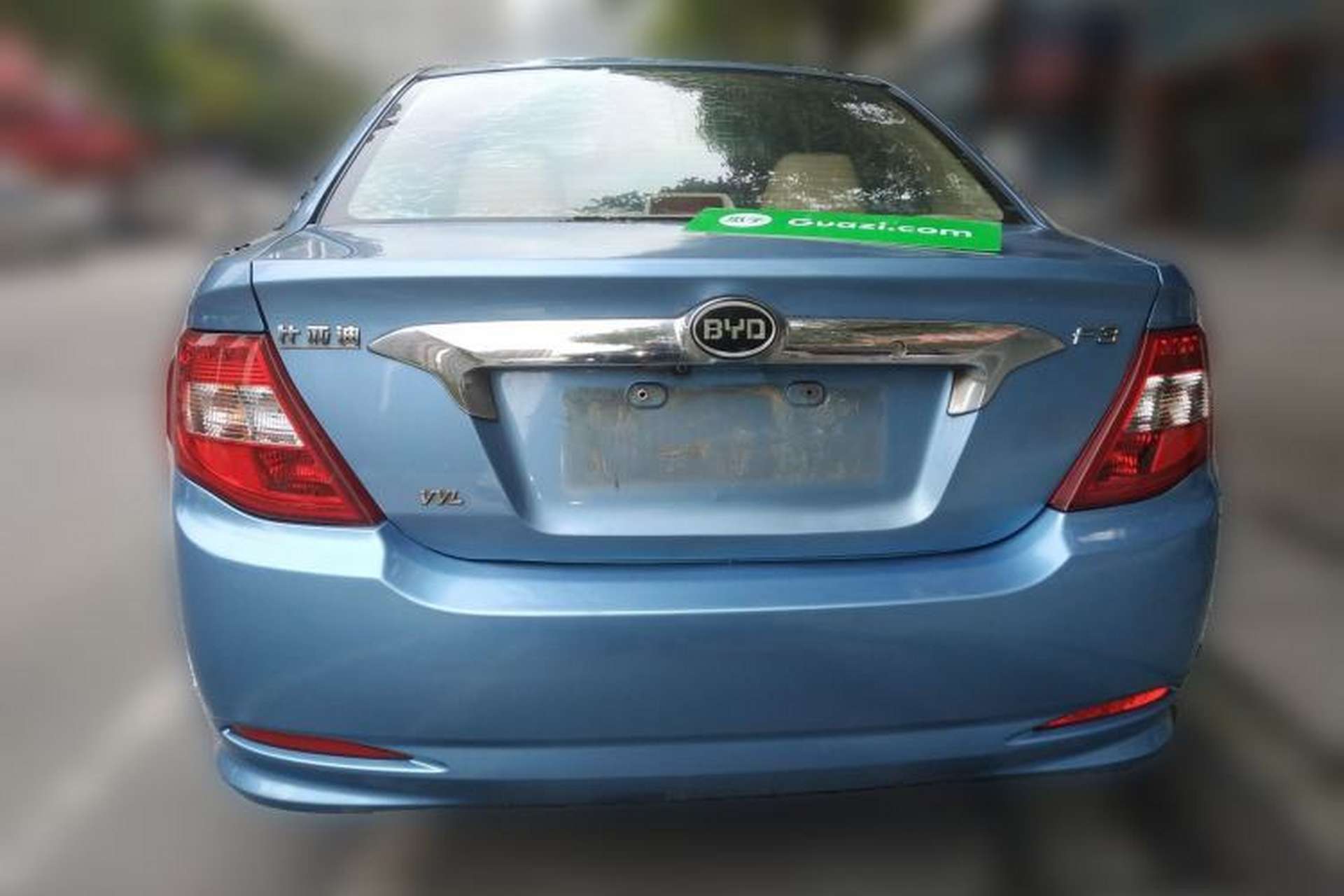 Used BYD F3 2014 1.5L Manual Luxury Model Rear