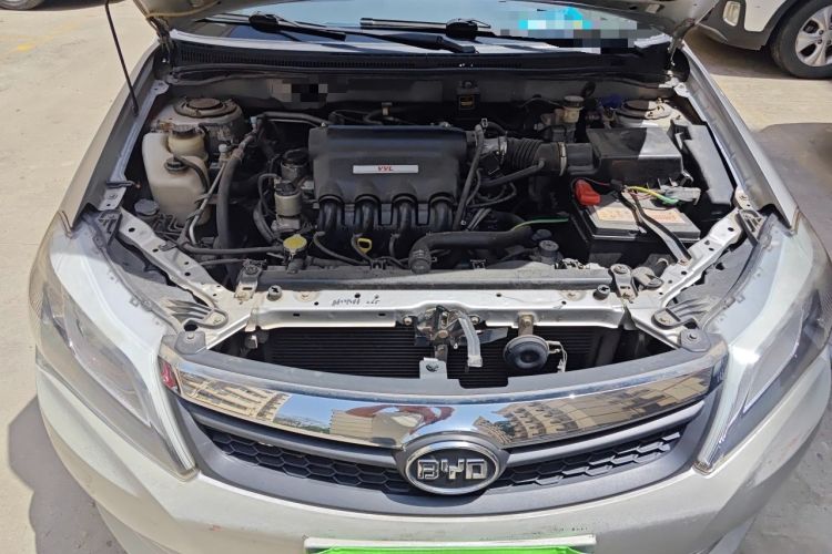 Used BYD F3 2014 1.5L Manual Luxury Model Engine Bay