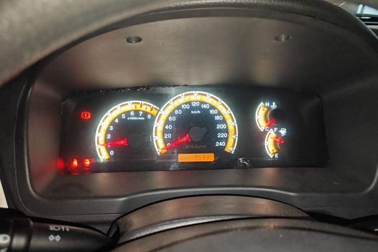 Used BYD F3 2014 1.5L Manual Luxury Model Instrument Cluster