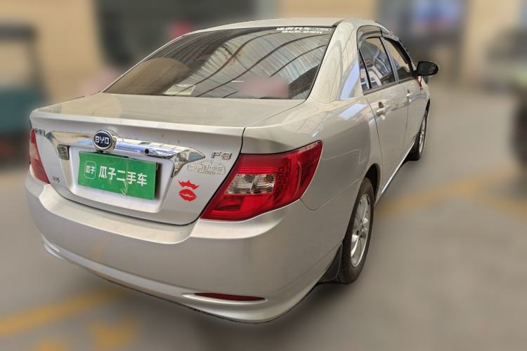 Used BYD F3 2014 1.5L Manual Luxury Model Rear Right 45 Deg