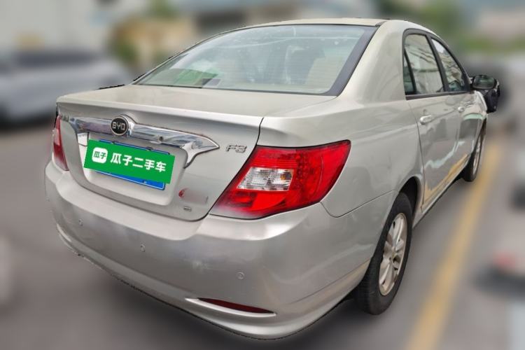Used BYD F3 2014 1.5L Automatic Luxury Model Rear Right 45 Deg