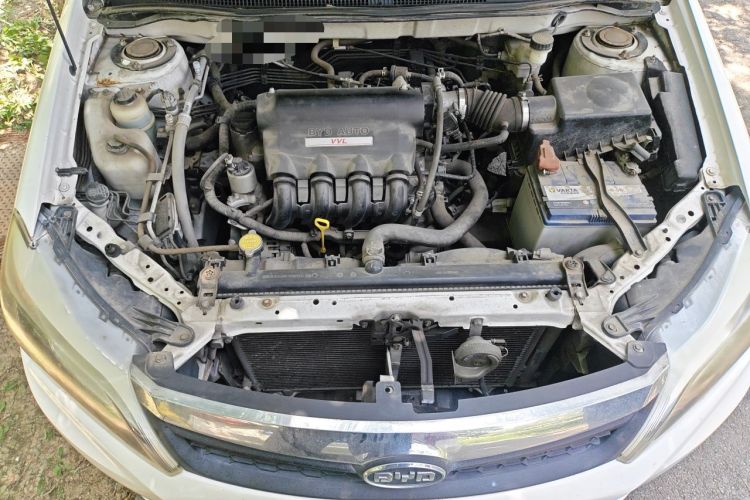 Used BYD F3 2014 1.5L Manual Luxury Model Engine Bay