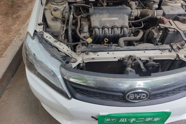 Used BYD F3 2014 1.5L Automatic Prestige Edition Engine Bay Right