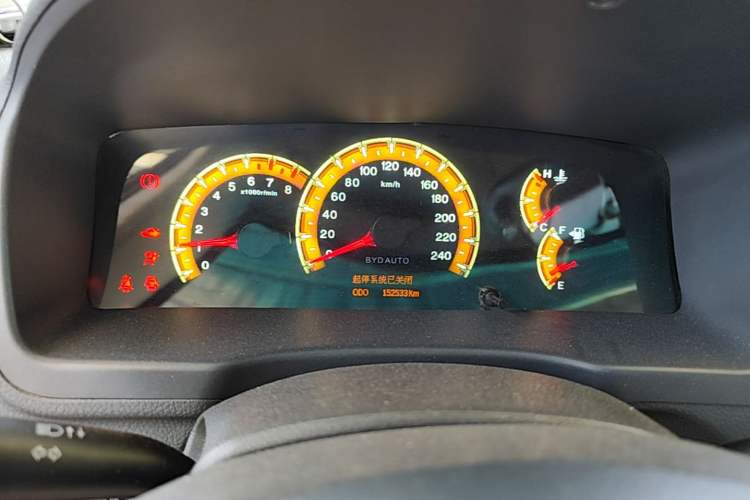 Used BYD F3 2014 1.5L Manual Luxury Model Instrument Cluster